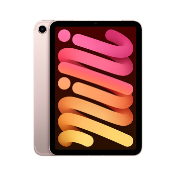 Apple/苹果 iPad mini8.3英寸平板电脑 2021年款(64GB 5G版/MLXA3CH/A)粉色 蜂窝网络