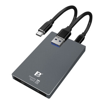 沣标（FB）CFexpress-3.1 Type-B 专业级 USB3.1高速读卡器 FB-CFeTB 金属 读卡器 灰色