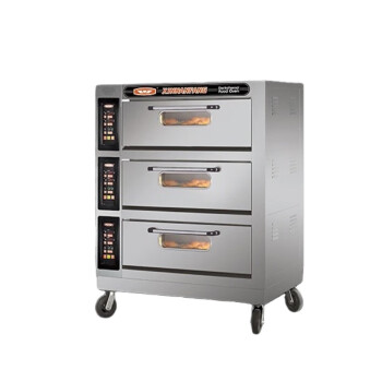 苏勒 电烤箱商用电脑版60CI三层六盘面包蛋糕披萨炉大容量电烘炉 YXD-60CU