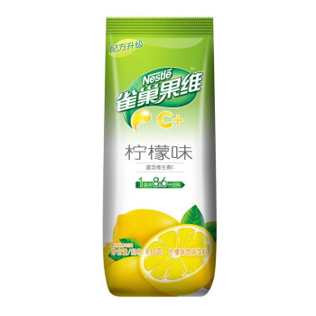 雀巢（Nestle）果维C+ 冲饮果汁 柠檬味840g 富含维生素C 果汁粉 速溶果珍粉 冲调饮品