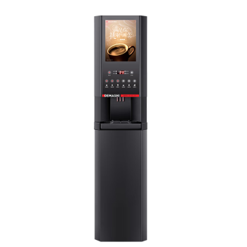 德玛仕（DEMASHI）速溶咖啡机多功能饮料机器奶茶豆浆果汁饮水一体机8键3冷3热+冷热水SML-F603S(机器+底座)