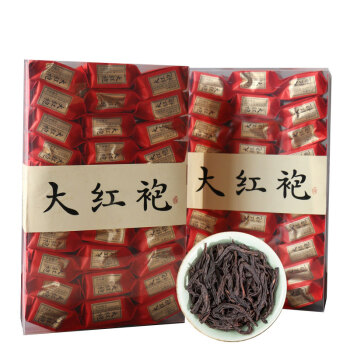 惜此时大红袍茶叶浓香型500g 武夷山岩茶 福建乌龙茶好茶盒装