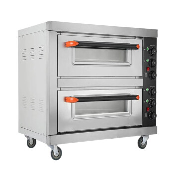 北府二层二盘烤箱商用双层电热烤箱大型月饼烤箱商用大型双层烤炉商用   