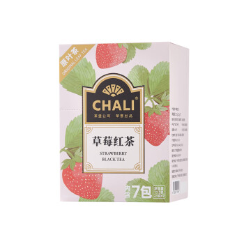 CHALI茶里 草莓红茶盒装17.5g 7包/盒