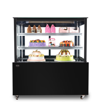 东贝(Donper)冷藏蛋糕柜商用展示柜鲜花陈列柜水果甜品保鲜柜风冷落地式DG-1800L（大理石）