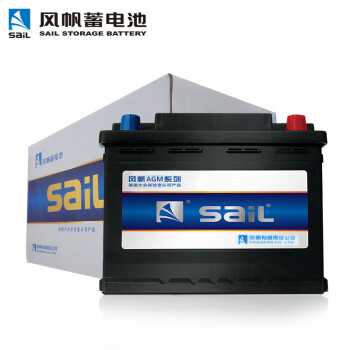 SANKPH风帆（sail）蓄电池 电瓶6-QW-80（622）-L