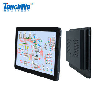 触沃（TouchWo）电容触摸屏工控一体机触控电脑安卓嵌入式工业显示器安防查询 15.6英寸触摸显示器
