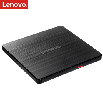 lenovo联想倍速 外置光驱 外置DVD刻录机 移动光驱 外接光驱 黑色(兼容Windows/苹果MAC双系统/GP70N)