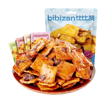 比比赞（BIBIZAN）香菇豆干混合味250g休闲零食品美食豆腐干解馋小零食小包装送礼品