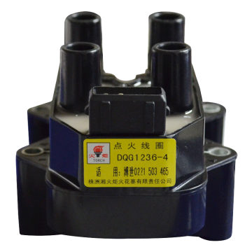 火炬(TORCH)点火线圈高压包DQG1236-4(适用于上海通用 赛欧/新凯越/新乐风）