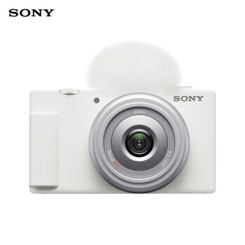 索尼（SONY）ZV-1F数码相机 创意外观滤镜/美肤拍照/大光圈/入门/超广角/Vlog 白色