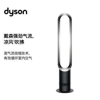 戴森（DYSON）无叶风扇AM07电风扇落地扇空气循环扇 大风力低音低噪强劲气流 AM07黑镍色