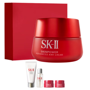 SK-II新一代大红瓶面霜50g(轻盈)修护精华霜护肤品套装化妆品生日礼物