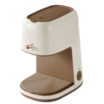 北府 咖啡机多功能全自动一体机美式滴滤式泡茶器   白色 （不含奶泡机）  咖啡机+磨豆机