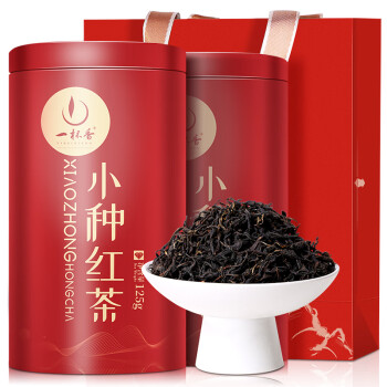 一杯香茶叶红茶武夷山小种正山250g2024新茶散装礼盒送礼野茶自己喝