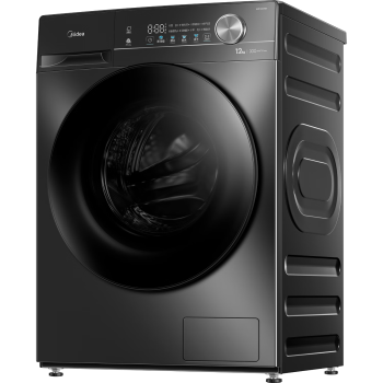 美的（Midea）滚筒洗衣机全自动家用 1.1超高洗净比 MD120V36T 12公斤 洗烘一体机 除菌净螨 节能净速 简尚系列