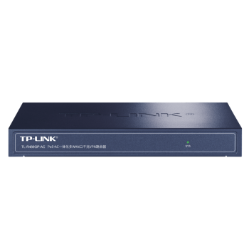 TP-LINK 企业级VPN路由器 千兆端口/8口PoE供电/AP管理/多WAN口 TL-R489GP-AC