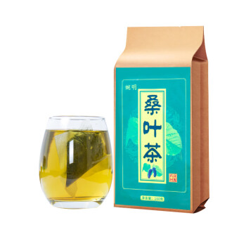 婉明 桑叶茶160g/袋 桑叶炒制颗粒茶 泡水养生降压花茶 8袋起售