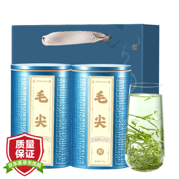 成西湖茶叶特级头采毛尖绿茶明前嫩芽250g信阳原产2024年新茶礼盒装