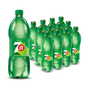 百事可乐七喜 7UP 柠檬味 汽水碳酸饮料 900ml*12瓶 整箱装 百事出品