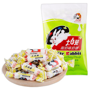 大白兔酸奶味奶糖227g 上海特产喜糖果伴手礼休闲零食分享装软糖
