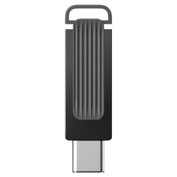 联想（Lenovo）64GB Type-C USB3.2 手机U盘 X3C Max 黑色 双接口旋转 高速读写手机电脑两用优盘