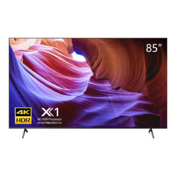 索尼（SONY）KD-85X85K 85英寸 4K HDR全面屏智能电视广色域120Hz高刷X1芯片 视觉低疲劳 (X85J升级款)