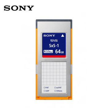 索尼（SONY）SBS-64G1C 64G SXS 摄像机 原装 存储卡 内存卡