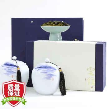 杭颂茶叶2023年新茶上市明前绿茶特级龙井钱塘云住礼盒装300g春茶头采