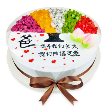 祝寿蛋糕寿桃老人生日蛋糕同城配送当日送达北京上海西安福州深圳广州