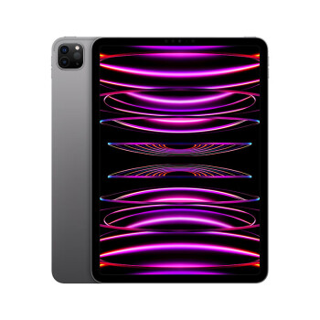 Apple/苹果 iPad Pro 11英寸平板电脑 2022年款(512G WLAN版/M2芯片/学习办公娱乐/MNXH3CH/A)深空灰色