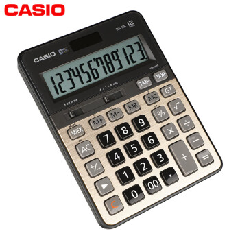 CASIO卡西欧DS-2B-GD办公财务会计 计算机 金色 18.95cm X 14cm