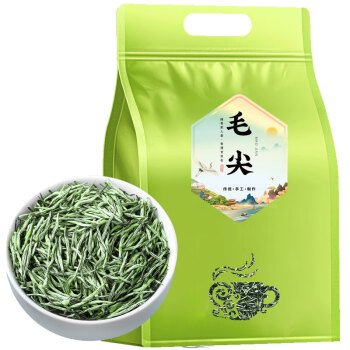 燕耕毛尖绿茶250g一袋 新茶嫩芽明前5A特级浓香型茶叶包装袋子随机发
