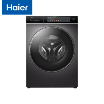 海尔（Haier）10公斤滚筒洗衣机  直驱变频智能投放 智能联网 EG100BDC189SU1 玉墨银