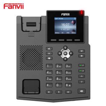 Fanvil 方位IP电话机网络电话机 SIP协议电话机 IP话机 IP电话机座机X3SP商务办公 POE供电电话机
