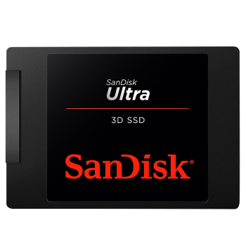 闪迪（SanDisk）1TB SSD固态硬盘SATA3.0接口 台式机笔记本DIY稳定 至尊3D进阶版-更高速读写｜西部数据出品