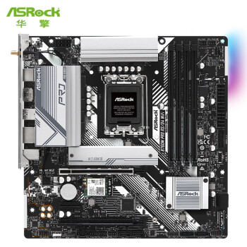 华擎（ASRock）B760M Pro RS/D4 Wifi匠心系列D4主板 支持CPU14700/14600/13700（Intel B760/LGA 1700）