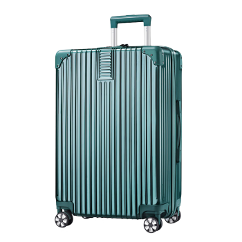 梵地亚行李箱男大容量26英寸万向轮拉杆箱女旅行箱密码箱大尺寸皮箱子绿