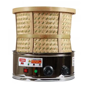 欧斯若 茶叶提香机烘焙机烘茶机茶叶烘干机烘焙笼电焙笼小型多功能   25直径-旋钮定时款 