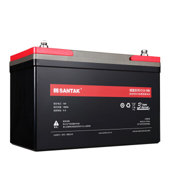 山特（SANTAK）UPS不间断电源城堡铅酸蓄电池C12-100AH 12V100AH阀控密封免维护