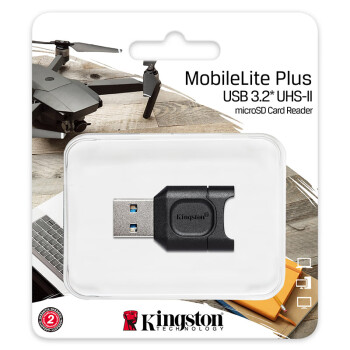 金士顿（Kingston）USB 3.2 UHS-II microSD MLPM 多功能读卡器