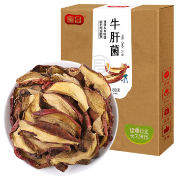 富昌·牛肝菌88g 山珍南北干货食用菌煲汤食材