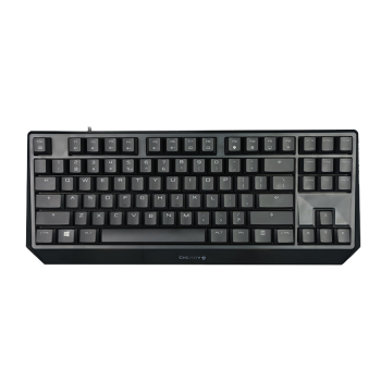 CHERRY樱桃 MX1.0 TKL 有线键盘 G80-3810键盘游戏 机械键盘 87键 键盘机械游戏键盘 电脑键盘 黑色 茶轴