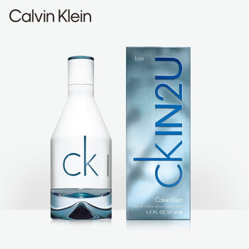 卡尔文克雷恩（Calvin Klein）ck香水 因为你男士淡香水男50ml 节日生日礼物送男友