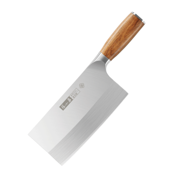 张小泉 铭匠系列复合钢刀具切菜刀家用切片刀厨房斩切刀1#厨师刀