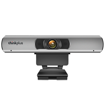 联想thinkplus电脑摄像头USB高清1080P内置4米拾音麦克风快速对焦视频会议考研复试直播聊天MCAFHD01