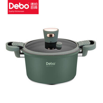 Debo微压锅4.5L大容量汤锅不锈钢电磁炉明火通用DEP-DS330
