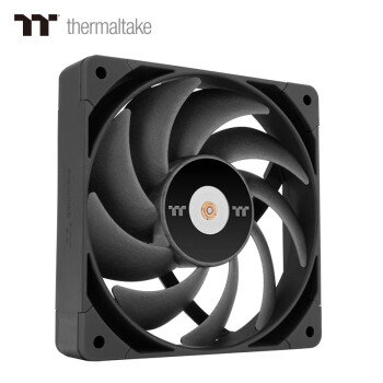 Thermaltake（Tt）钢影TOUGHFAN 14 Pro 黑色 机箱风扇 单颗装（黑框黑叶/高风压/二代液压轴承/减震设计）