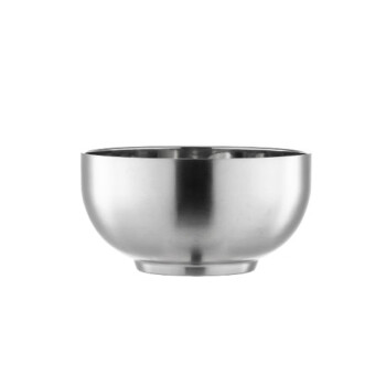 象顿（XIANDUN）不锈钢碗11.5cm双层加厚隔热汤碗饭碗学生碗 耐摔耐用GJ115-1