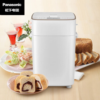 松下Panasonic SD-PM1000 面包机 面包机家用全自动智能撒果料多功能和面 多功能全自动烤面包